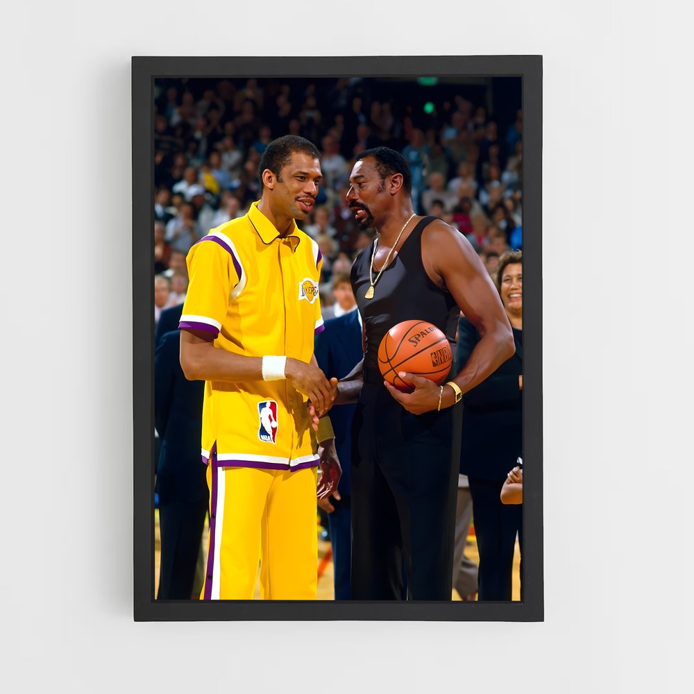 Poster Wilt de chamberlain – affiche Basketball (vue 2)